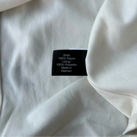 LANE BRYANT STAR WHITE TANK TOP WITH WHITE STRIPES - Picture 8 of 13